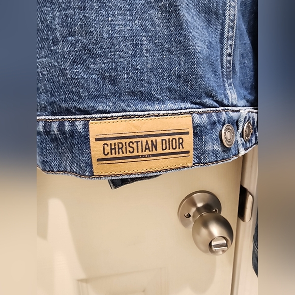 Christian Dior denim jacket, size 10 - Picture 10 of 13